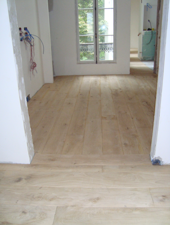 b parquet chêne massif rustique huilé chantier